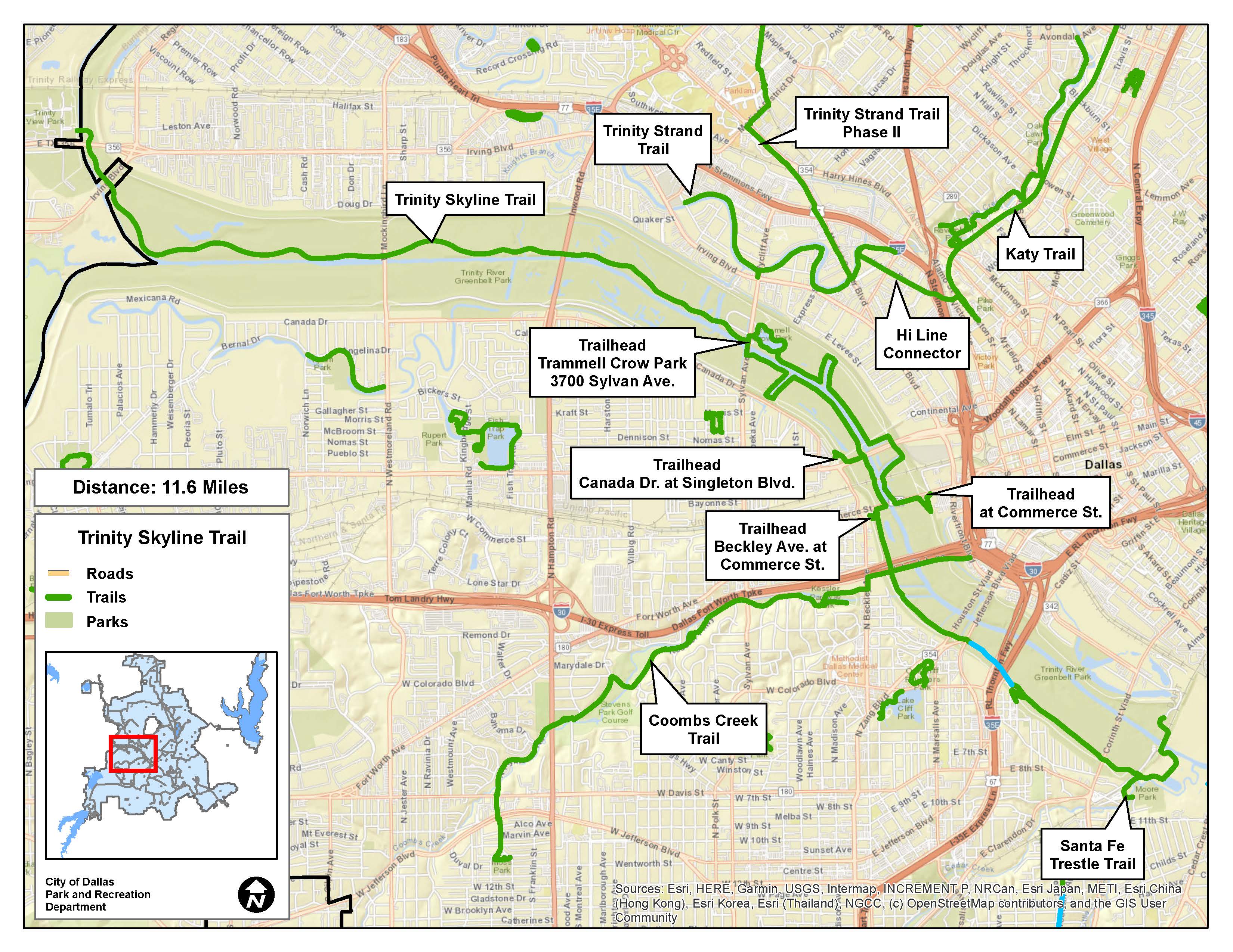Trinity Skyline Trail